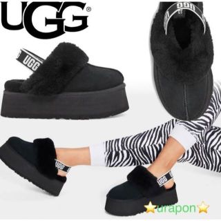 アグ(UGG)のラスト✨正規品✨②新品✨26⇒25.5～✨UGG✨FUNKETTE✨ファンケット(サンダル)