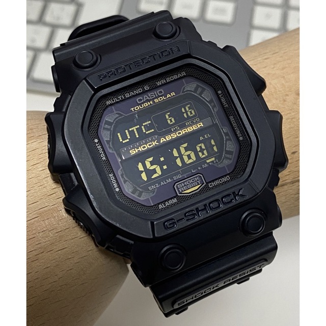 デカG G-SHOCK GXW-56 電波ソーラー ブラック ゴールド 限定 黒