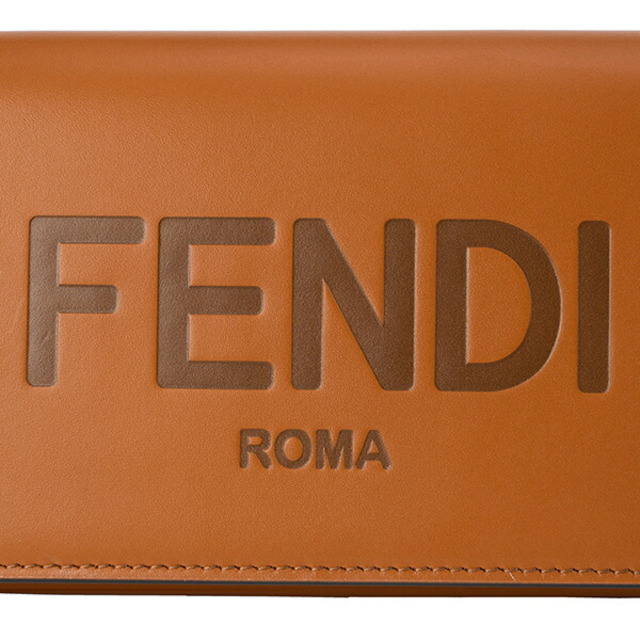 FENDI(フェンディ)の新品 フェンディ FENDI 長財布 ブラックレザー クオイオ/エバノ レディースのファッション小物(財布)の商品写真