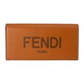 新品 フェンディ FENDI 長財布 ブラックレザー クオイオ/エバノ