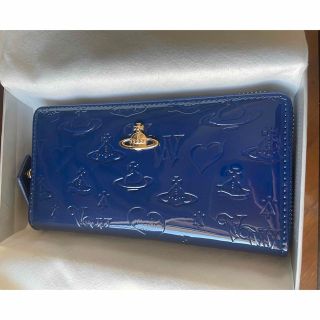 ヴィヴィアンウエストウッド(Vivienne Westwood)の【mika様専用】Vivienne Westwood　長財布 青 BLUE(財布)