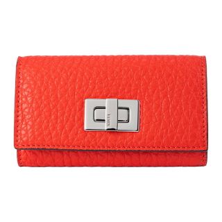 フェンディ(FENDI)の新品 フェンディ FENDI キーケース ピーカブー セレリア レッド系 朱色(キーケース)