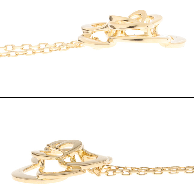 CHANEL - (美品)シャネル CHANEL カメリア ネックレス K18 YG CHANEL - (美品)シャネル CHANEL カメリア ネックレス K18 YG