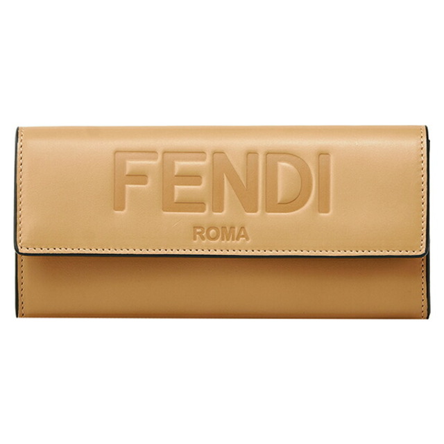新品 フェンディ FENDI 長財布 フェンディ ローマ ベージュ - 財布