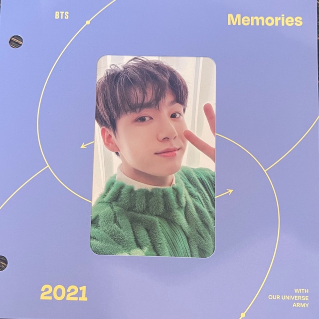BTS Memories 2021 Blu-ray トレカ ジョングク