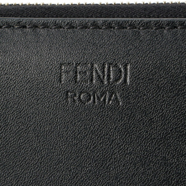 FENDI(フェンディ)の新品 フェンディ FENDI コインケース クレヨンズ ネロ/オロソフト レディースのファッション小物(コインケース)の商品写真