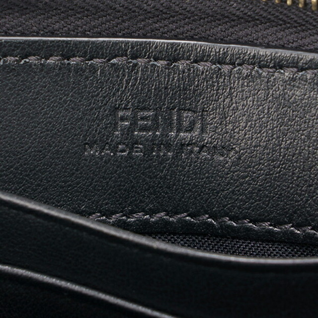 FENDI(フェンディ)の新品 フェンディ FENDI コインケース クレヨンズ ネロ/オロソフト レディースのファッション小物(コインケース)の商品写真