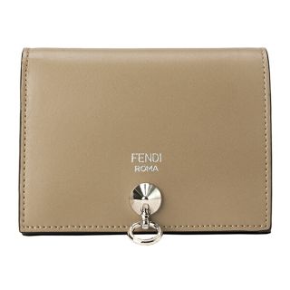 フェンディ(FENDI)の新品 フェンディ FENDI 2つ折り財布 バイザウェイ ベージュ(財布)