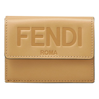 フェンディ(FENDI)の新品 フェンディ FENDI 3つ折り財布 フェンディ ローマ ベージュ(財布)