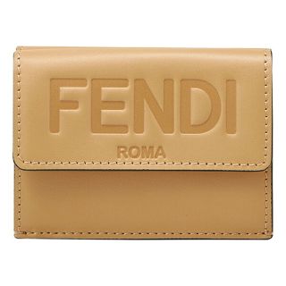 フェンディ(FENDI)の新品 フェンディ FENDI 3つ折り財布 フェンディ ローマ ベージュ(財布)