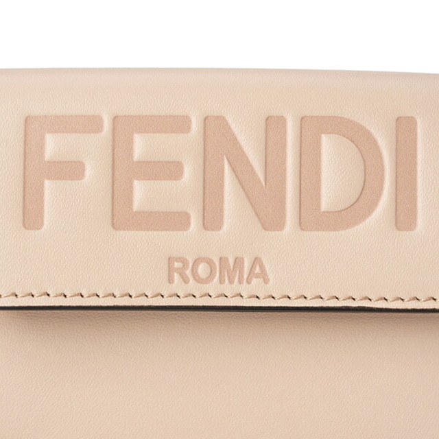 FENDI(フェンディ)の新品 フェンディ FENDI 3つ折り財布 フェンディ ローマ プードル/オロソフト レディースのファッション小物(財布)の商品写真