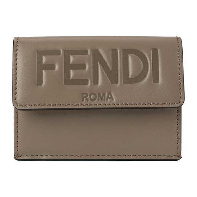 FENDI(フェンディ)の新品 フェンディ FENDI 3つ折り財布 フェンディ ローマ タルトゥフォ/オロソフト レディースのファッション小物(財布)の商品写真