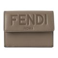 新品 フェンディ FENDI 3つ折り財布 フェンディ ローマ タルトゥフォ/オ