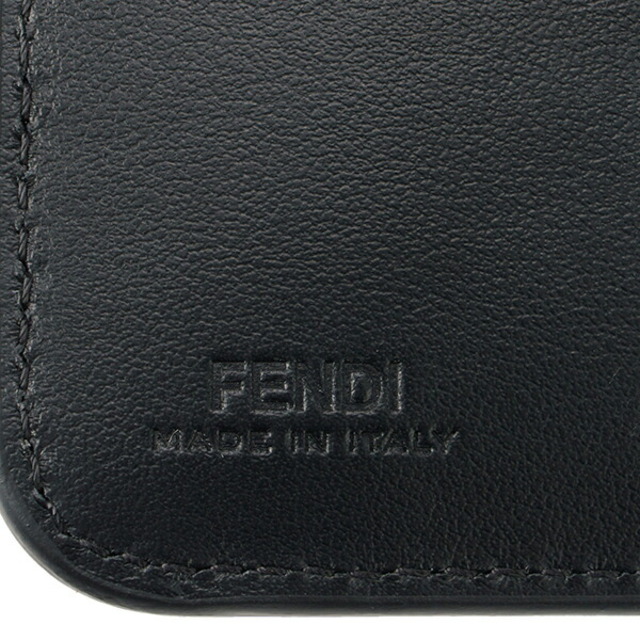 FENDI(フェンディ)の新品 フェンディ FENDI 2つ折り財布 エフ イズ フェンディ ネロ レディースのファッション小物(財布)の商品写真