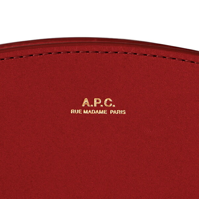 A.P.C(アーペーセー)の新品 アーペーセー A.P.C. ショルダーバッグ サック デミ ルネ レッド 赤 レディースのバッグ(ショルダーバッグ)の商品写真