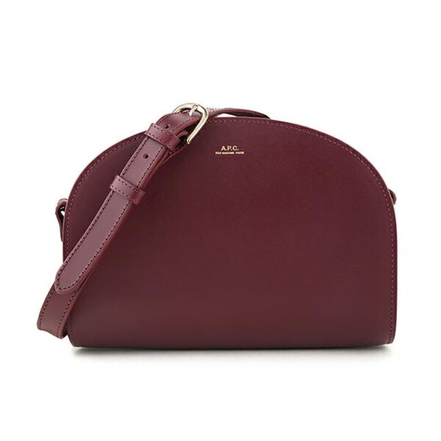 A.P.C - 新品 アーペーセー A.P.C. ショルダーバッグ サック デミ ルネ レッドブラウン 赤茶