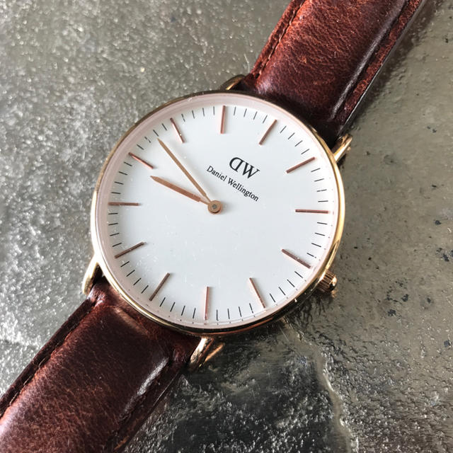 Daniel Wellington(ダニエルウェリントン)のDaniel Wellington 腕時計 すもーくちーず様専用♪ メンズの時計(レザーベルト)の商品写真