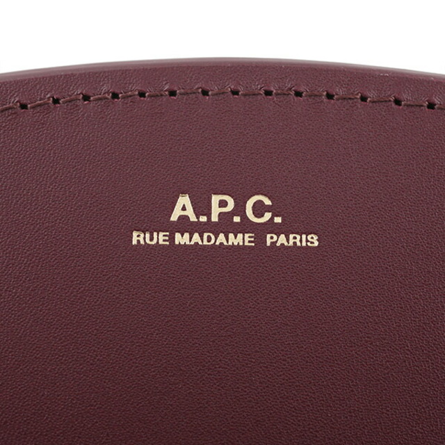 A.P.C(アーペーセー)の新品 アーペーセー A.P.C. ショルダーバッグ サック デミ ルネ ミニ レッド 赤 レディースのバッグ(ショルダーバッグ)の商品写真