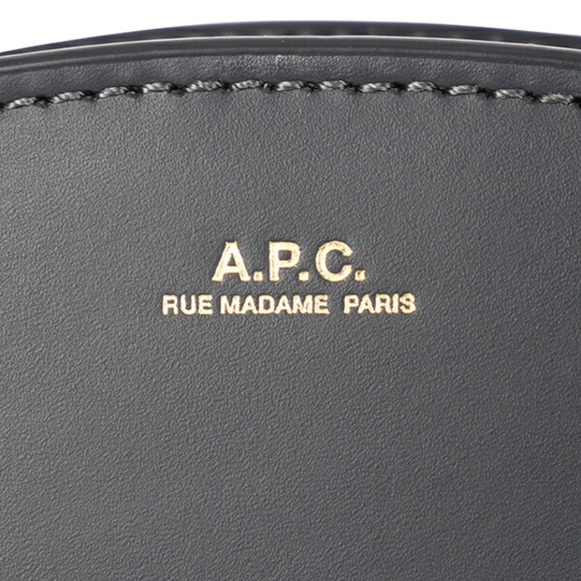 A.P.C(アーペーセー)の新品 アーペーセー A.P.C. ショルダーバッグ サック デミ ルネ ミニ グレー レディースのバッグ(ショルダーバッグ)の商品写真