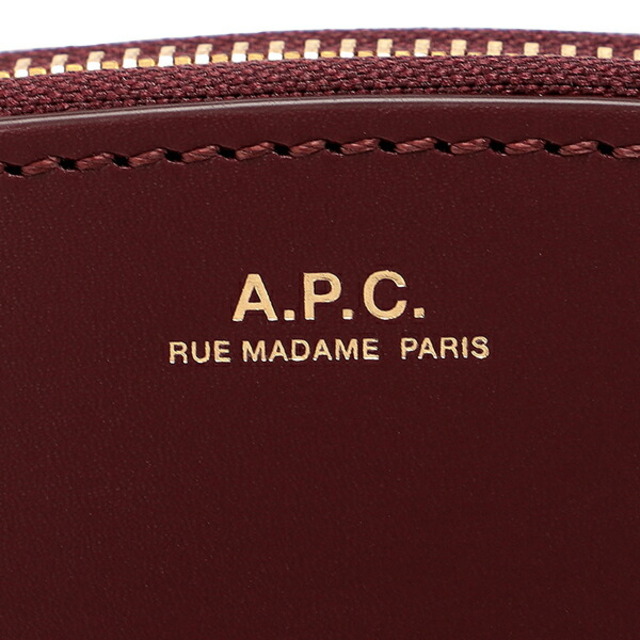 新品 アーペーセー A.P.C. 長財布 デミ ルネ ブラック 黒