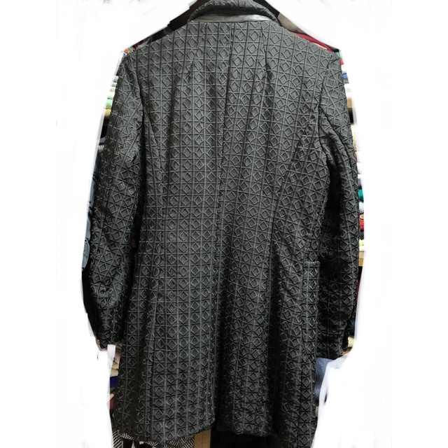 【美品】AMARPHIE アマルフィー　刺繍ジャケットコート　チェスターコート レディースのジャケット/アウター(チェスターコート)の商品写真