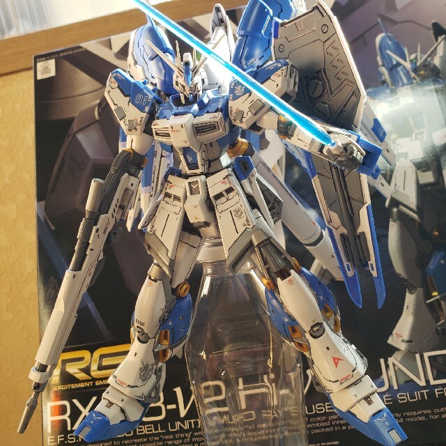 完成品 RG ハイ ν ガンダム BANDAI 機動戦士 GUNDAM バンダイ