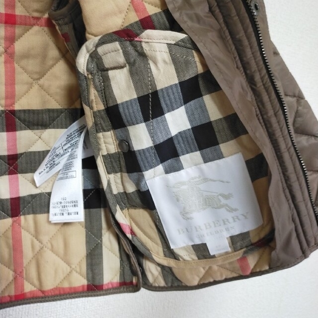 BURBERRY(バーバリー)のBURBERRY CHILDREN キルティング ジャケット115cmブラウン キッズ/ベビー/マタニティのキッズ服男の子用(90cm~)(ジャケット/上着)の商品写真