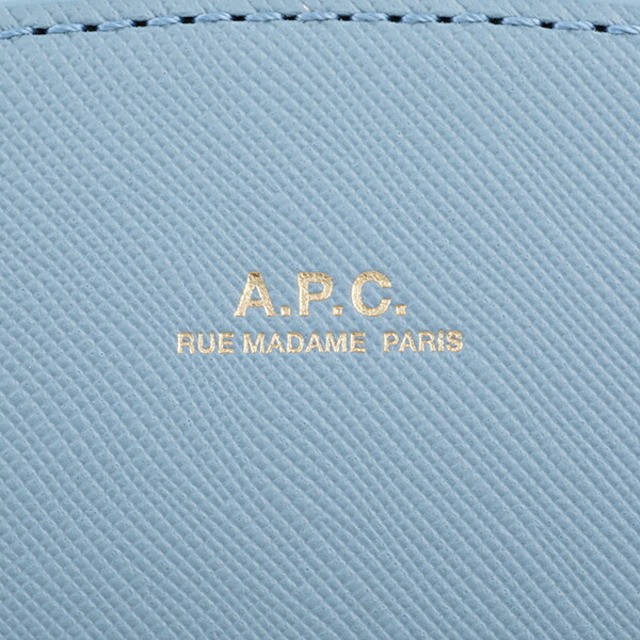 A.P.C(アーペーセー)の新品 アーペーセー A.P.C. ショルダーバッグ サック デミ ルネ ライトブルー 水色 レディースのバッグ(ショルダーバッグ)の商品写真
