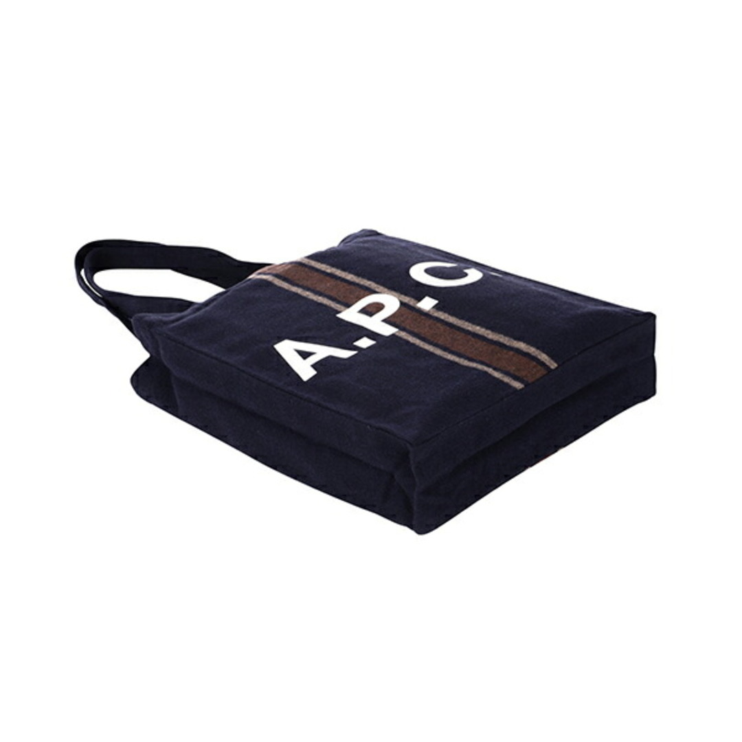 A.P.C(アーペーセー)の新品 アーペーセー A.P.C. トートバッグ ルー ネイビー 紺 レディースのバッグ(トートバッグ)の商品写真