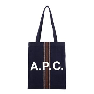 アーペーセー(A.P.C)の新品 アーペーセー A.P.C. トートバッグ ルー ネイビー 紺(トートバッグ)