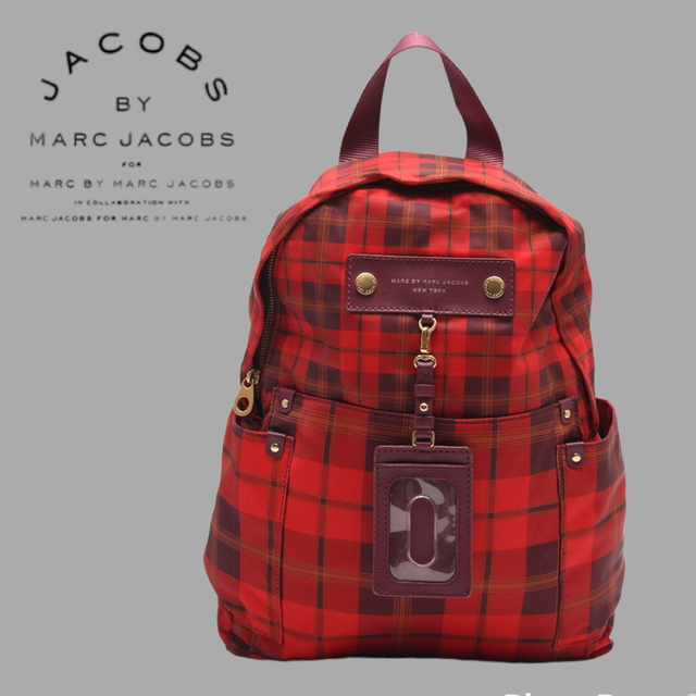MARC BY MARC JACOBS(マークバイマークジェイコブス)のMARC BY MARC JACOBS パスケース付 リュックサック  レディースのバッグ(リュック/バックパック)の商品写真