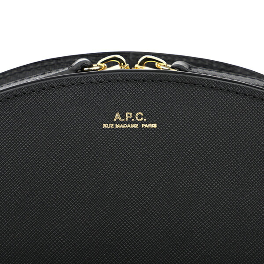 A.P.C(アーペーセー)の新品 アーペーセー A.P.C. ショルダーバッグ サック デミ ルネ ミニ ブラック 黒 レディースのバッグ(ショルダーバッグ)の商品写真