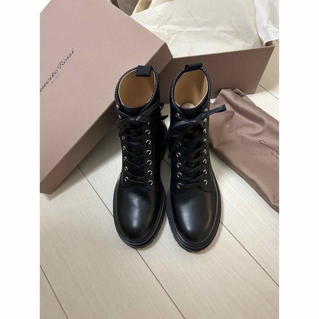 Gianvito Rossi ジャンビットロッシ ブーツ レースアップ 37.5 - ブーツ