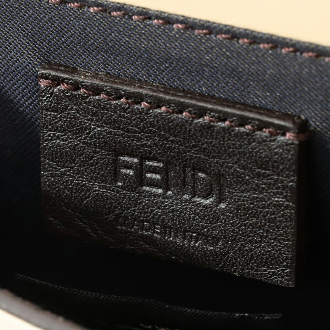 FENDI(フェンディ)の新品 フェンディ FENDI カードケース フェンディ ローマ ベージュ レディースのファッション小物(名刺入れ/定期入れ)の商品写真