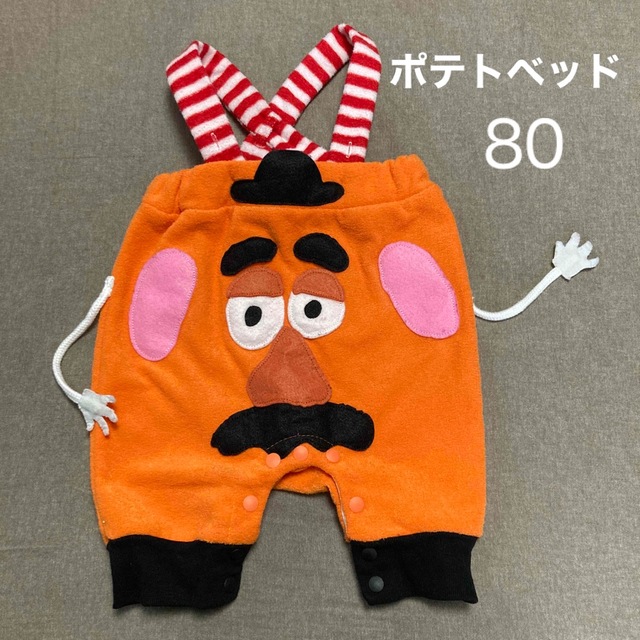 ポテトベッド 80 ズボン 着画あり キッズ/ベビー/マタニティのベビー服(~85cm)(パンツ)の商品写真