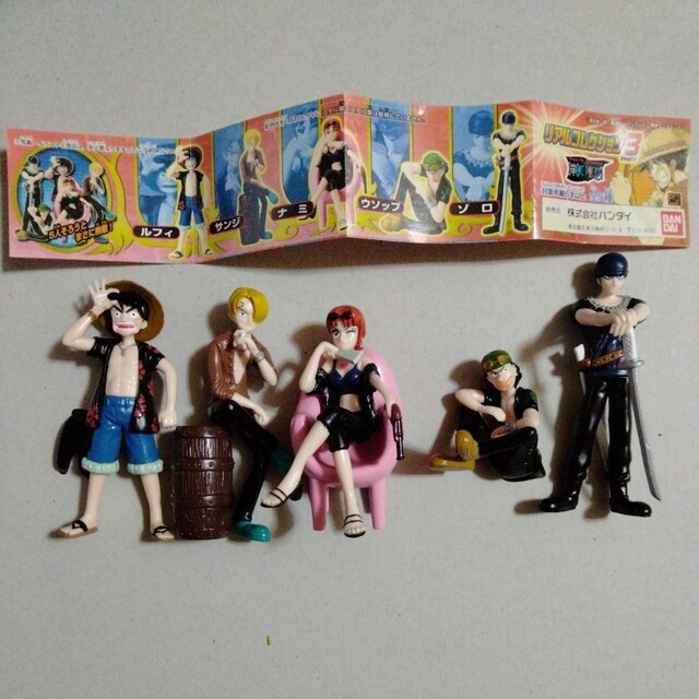 ONE PIECE - 初期もの!ワンピース ガシャポン リアル ONE PIECE - 初期もの!ワンピース ガシャポン リアル