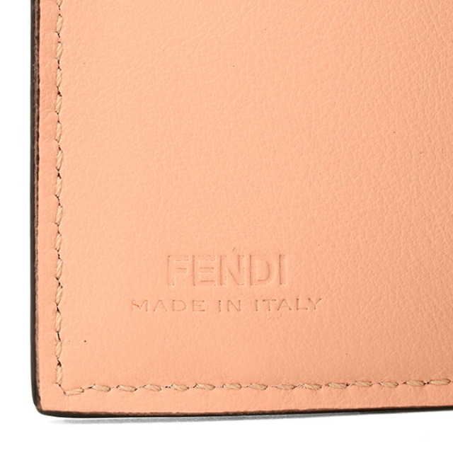 FENDI(フェンディ)の新品 フェンディ FENDI 3つ折り財布 ピーカブー セレリア サーモンピンク レディースのファッション小物(財布)の商品写真