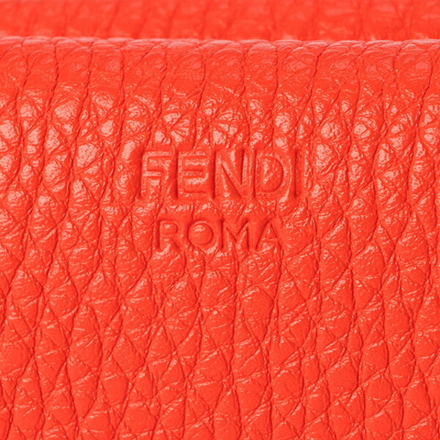 FENDI(フェンディ)の新品 フェンディ FENDI 3つ折り財布 ピーカブー セレリア レッド系 朱色 レディースのファッション小物(財布)の商品写真