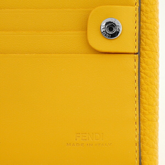 FENDI(フェンディ)の新品 フェンディ FENDI 2つ折り財布 ピーカブー セレリア イエロー 黄 レディースのファッション小物(財布)の商品写真