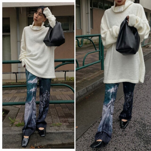 日本 アメリ ヴィンテージ UND WARP PHOTO PRINT PANTS krasnoyar-sp.ru