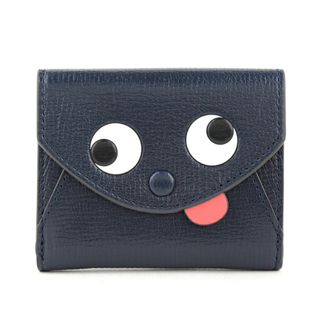 ANYA HINDMARCH(アニヤハインドマーチ)の新品 アニヤ ハインドマーチ ANYA HINDMARCH 3つ折り財布 ザニー マリン レディースのファッション小物(財布)の商品写真