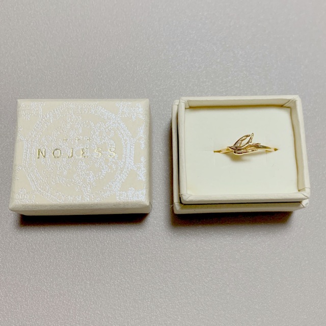 NOJESS(ノジェス)のNOJESS  K10小鳥ピンキーリング レディースのアクセサリー(リング(指輪))の商品写真