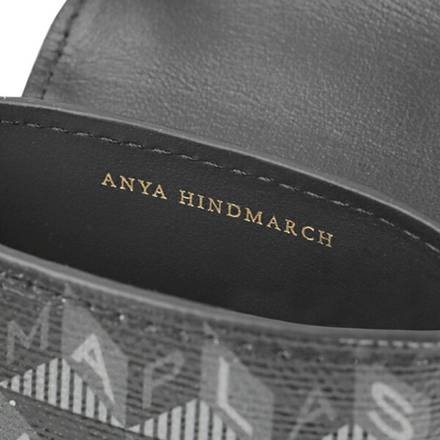 ANYA HINDMARCH(アニヤハインドマーチ)の新品 アニヤ ハインドマーチ ANYA HINDMARCH イヤフォンケース アイズ ブラック 黒 レディースのファッション小物(その他)の商品写真