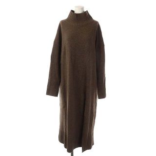 ドゥーズィエムクラス(DEUXIEME CLASSE)のドゥーズィエムクラス Slit KNIT OP スリット ニットワンピース(ロングワンピース/マキシワンピース)