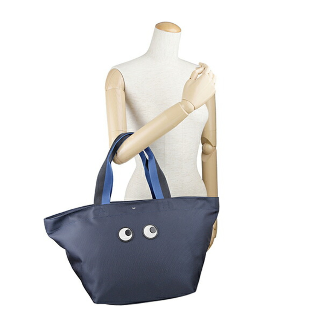 ANYA HINDMARCH(アニヤハインドマーチ)の新品 アニヤ ハインドマーチ ANYA HINDMARCH トートバッグ アイズ ブルー 青 レディースのバッグ(トートバッグ)の商品写真