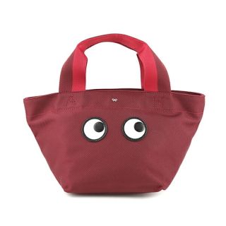 美品　ANYA HINDMARCH nesson リボン 編み込み トートバッグ