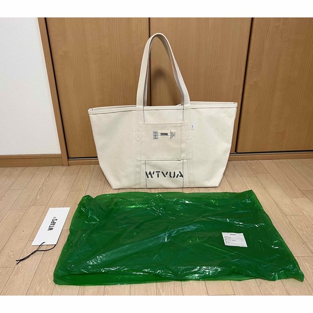 W)taps - 20ss TOTE BAG M / BAG. COTTON. RAREGEMの通販 by fujio's shop｜ダブル