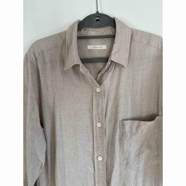 専用 plage リネンロングシャツワンピース 6