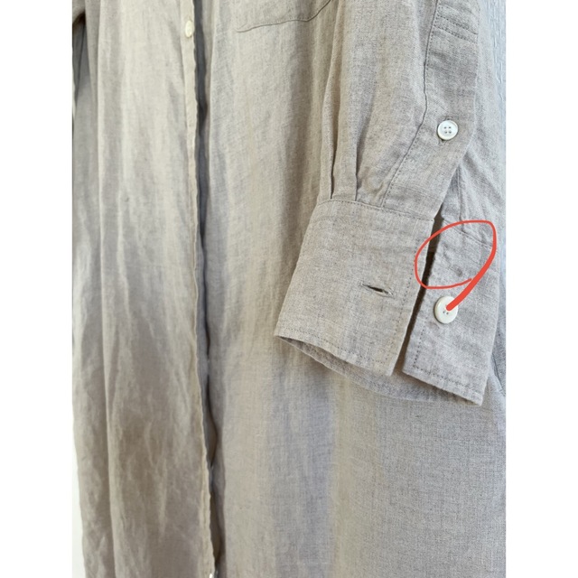 専用 plage リネンロングシャツワンピース 8