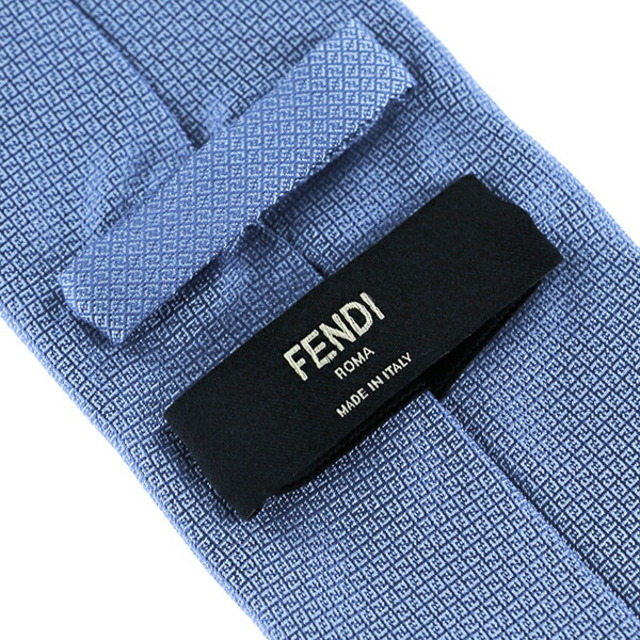 FENDI(フェンディ)の新品 フェンディ FENDI ネクタイ ブランドグッズ ブルー メンズのファッション小物(ネクタイ)の商品写真